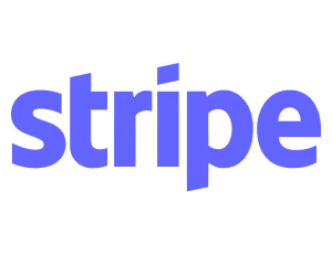 Stripe logo - individuals from Stripe use bcard's digital business cards
